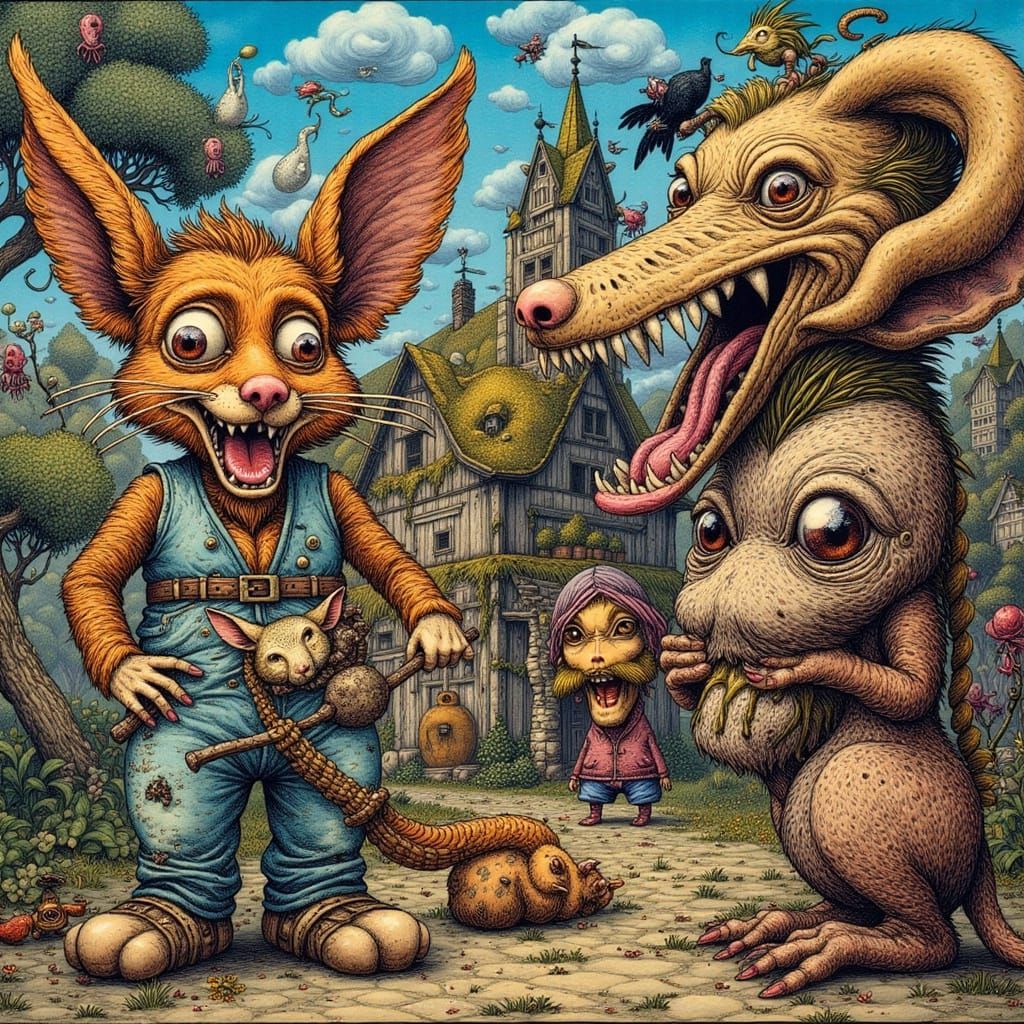 Mischief Makers in Whimsical Wonderland