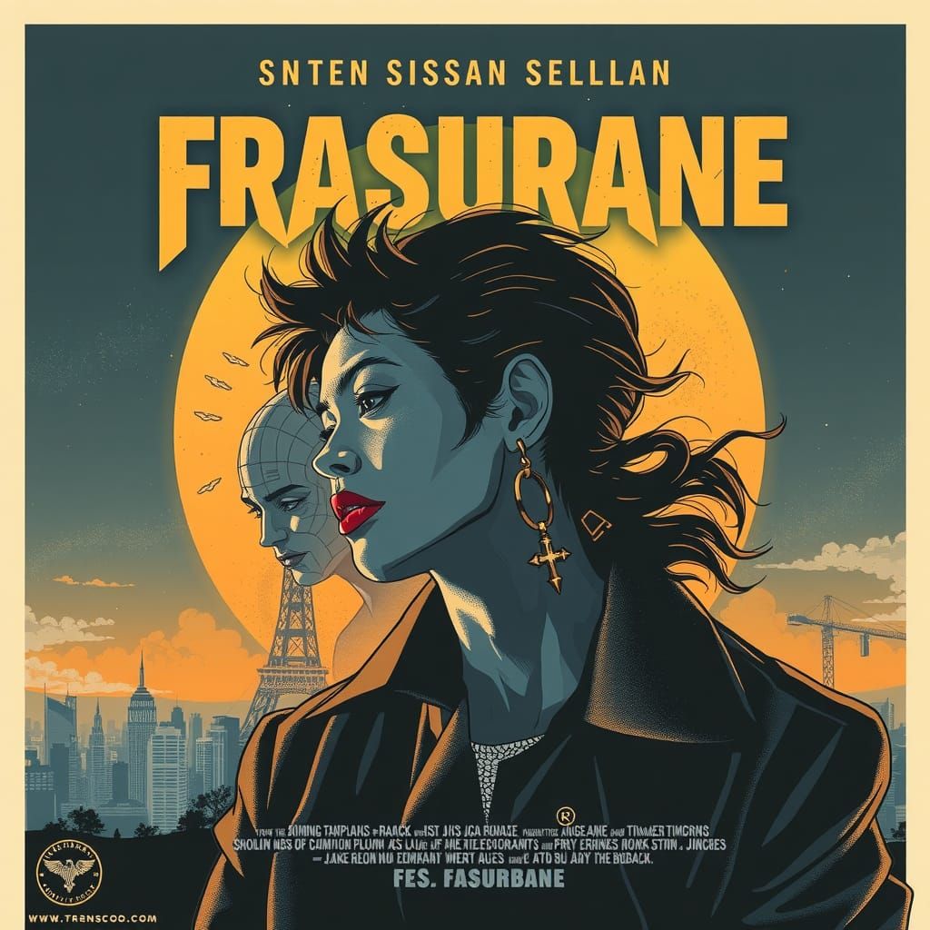 Frasurbane Movie Poster: A Visual Masterpiece