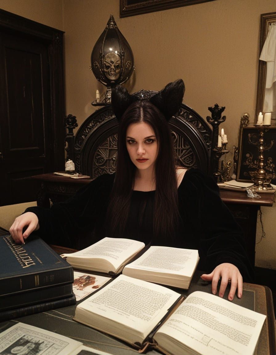 Mystical Study of a Supersized Sorceress