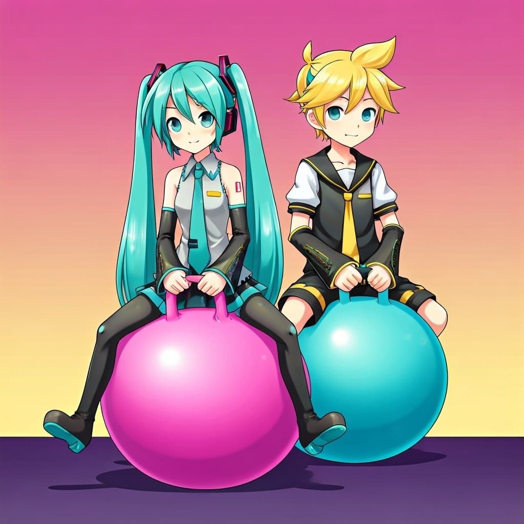 Vocaloids in Playful Motion