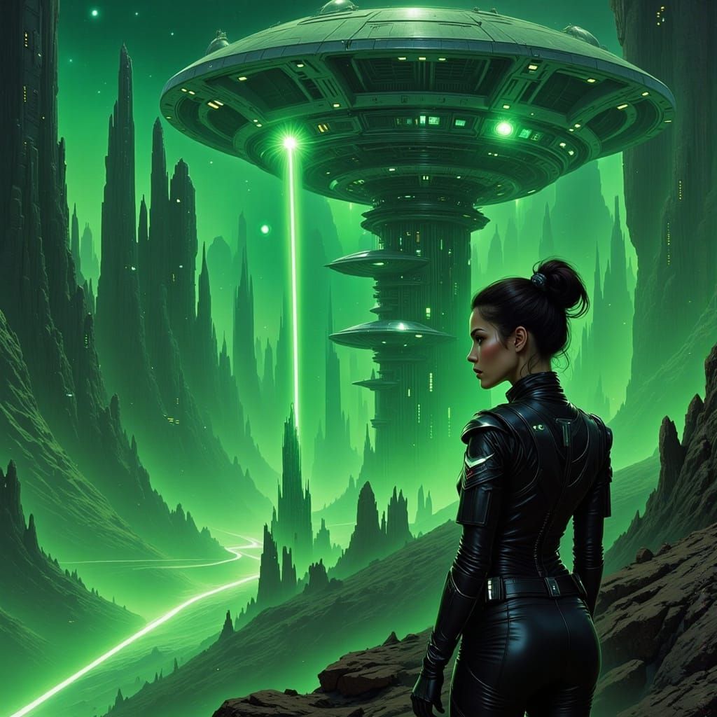 Retro Future Space Laser Communication in Full Flux