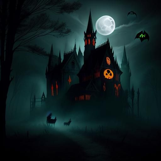 Headless Mario Rides Through Haunted Forest