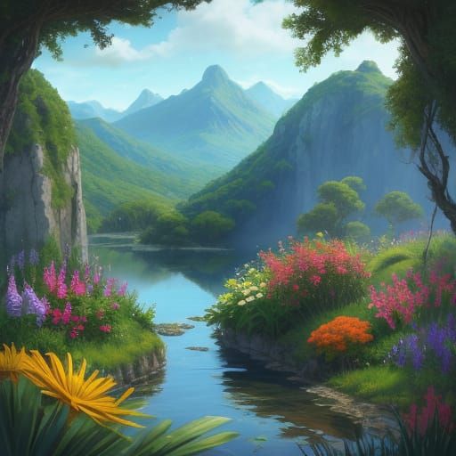 Gloobnoxic Wonderland in Vibrant Hues