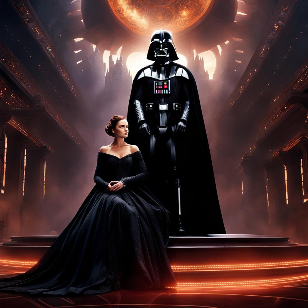 Darth Vader and Padme Rule the Empire