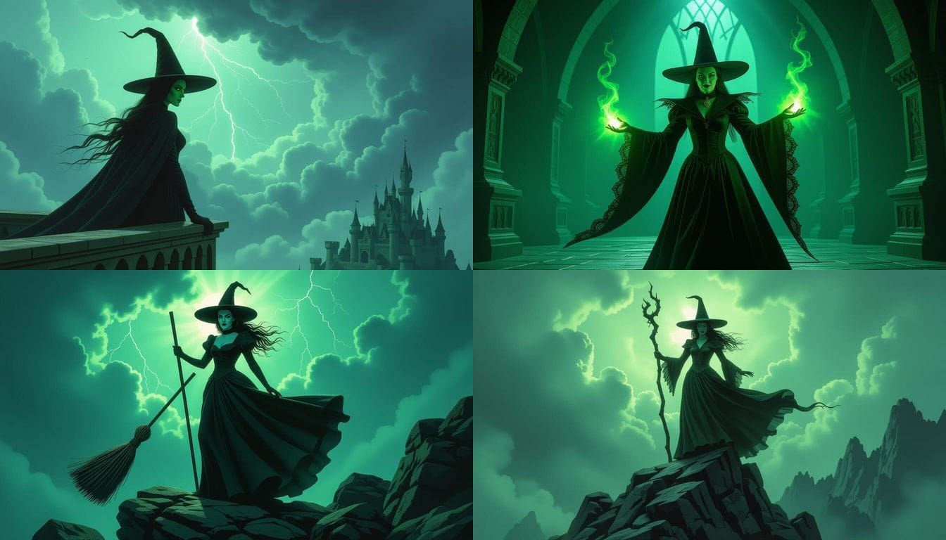 Wicked Witch of the West Matte Painting