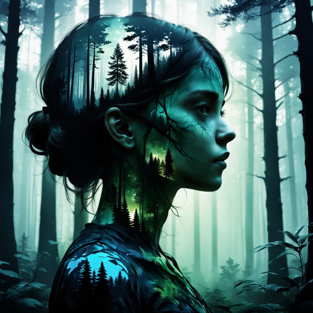 Surreal Faerie Emerges from the Forest Depths in Cinematic H...