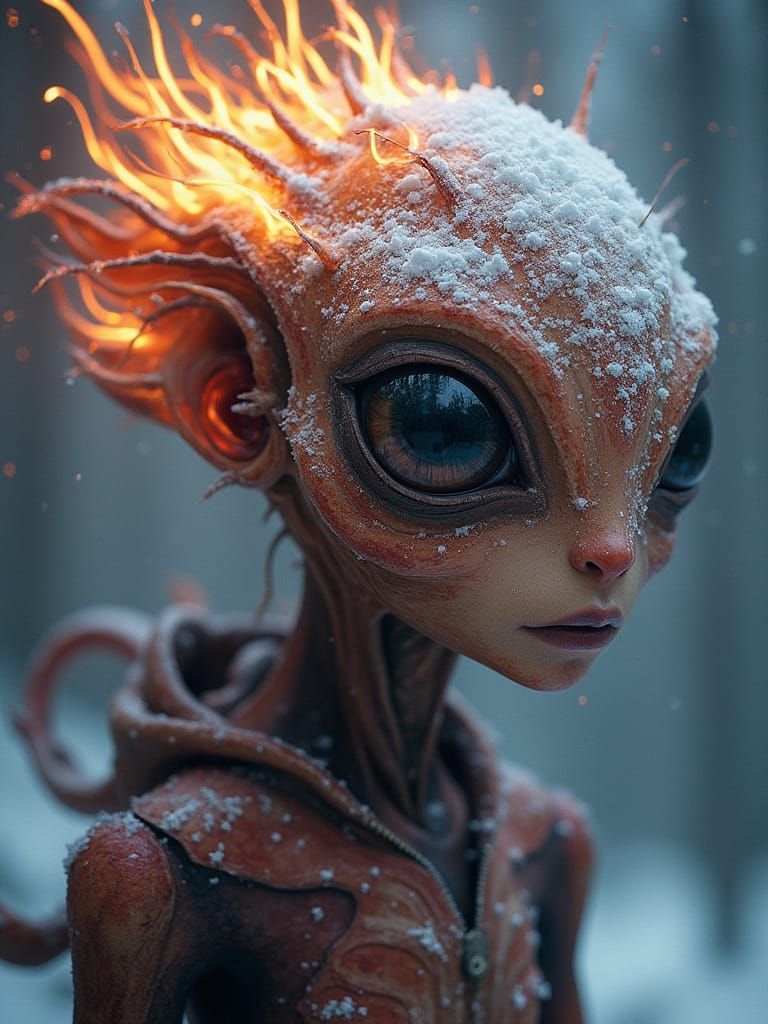 Slightly Alien Feel Portrait Beautifulburst Reverseburst Lovelyburst Snowburst Eyeburst