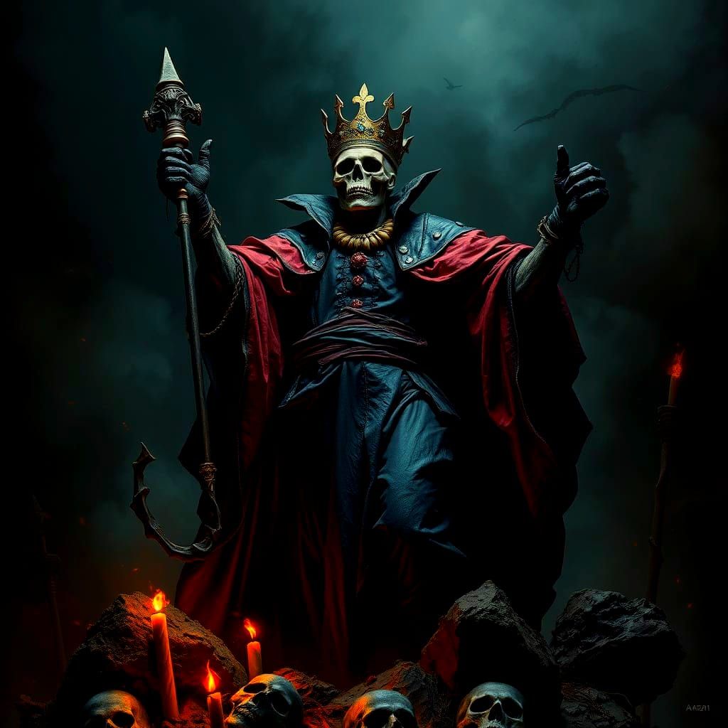 Dark Resurrection of The King Of Spades: Macabre Horror