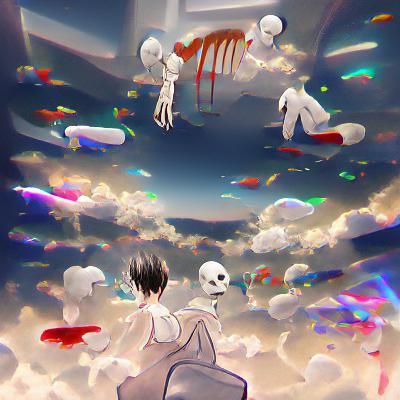 Colorful Afterlife Journey