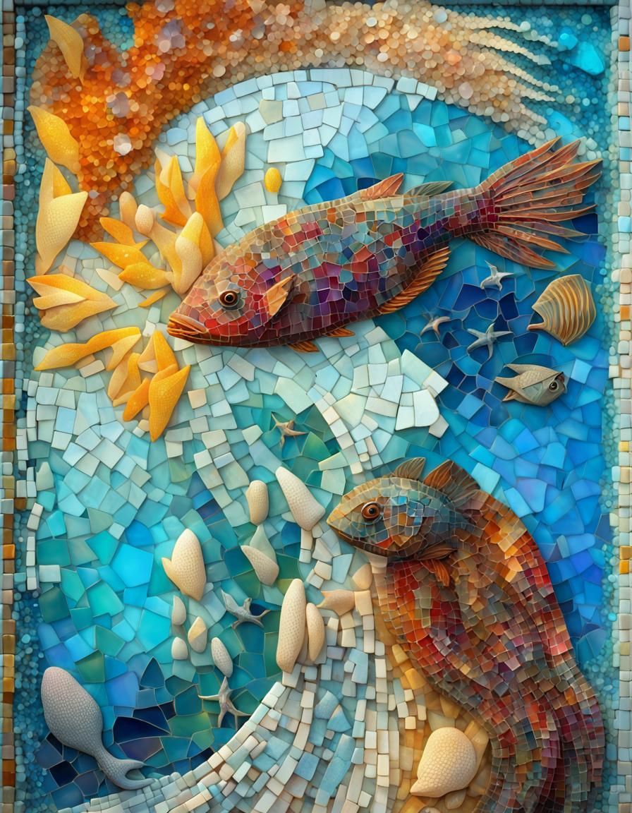 Sea mosaic...