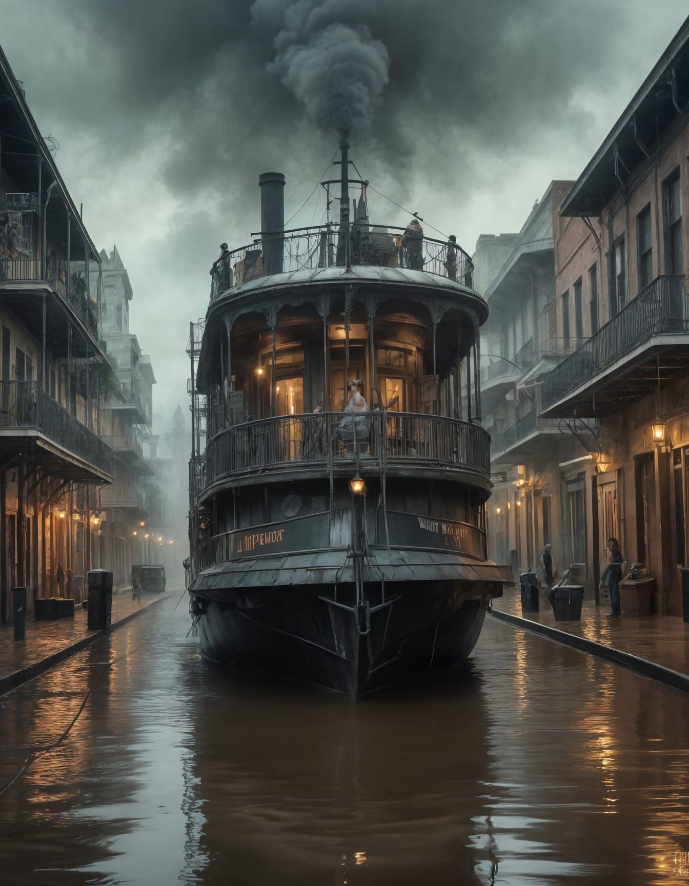 Dystopian New Orleans in a Post-Apocalyptic Fantasy