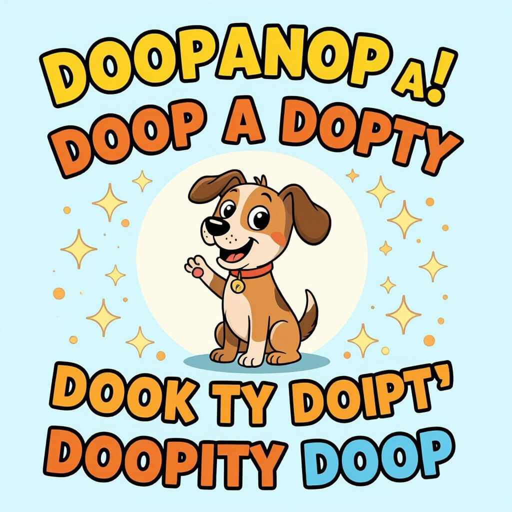 Doopadoop a doop a doppty doopity doop