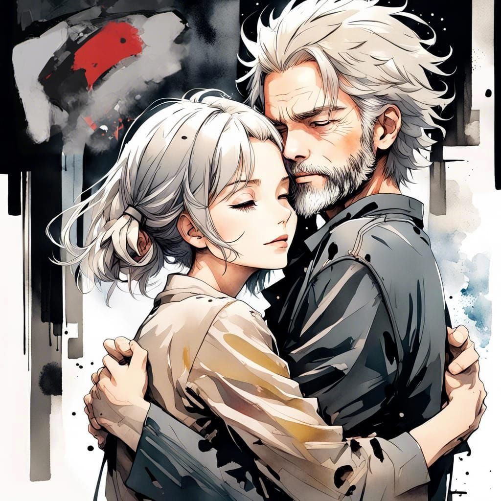 Abstract AI Image Generated From Simple Prompt