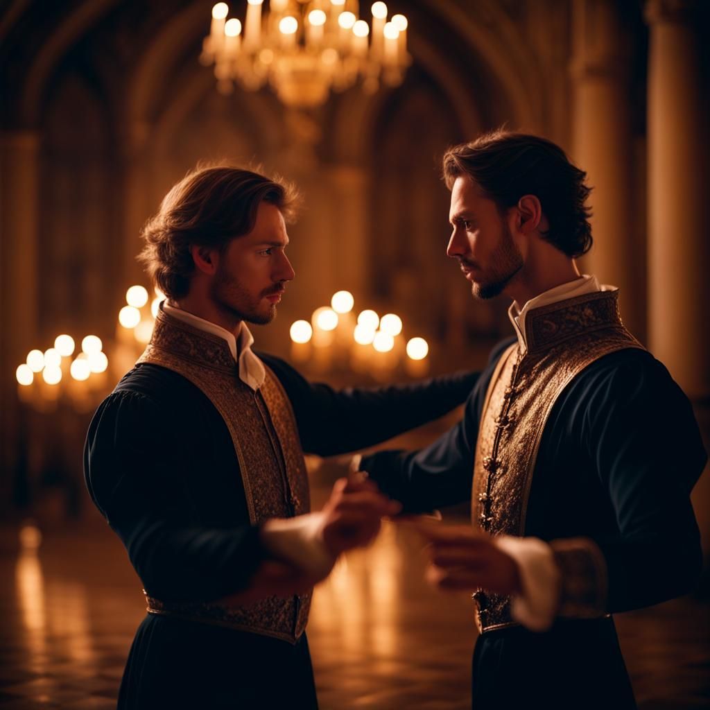 Medieval Castle Ballroom Dance by Princes