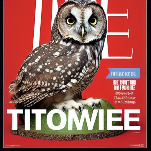 Owl on the Cover of Time Magazine