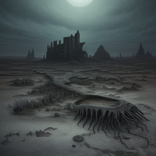 Toothed Wastes in a Desolate Apocalypse