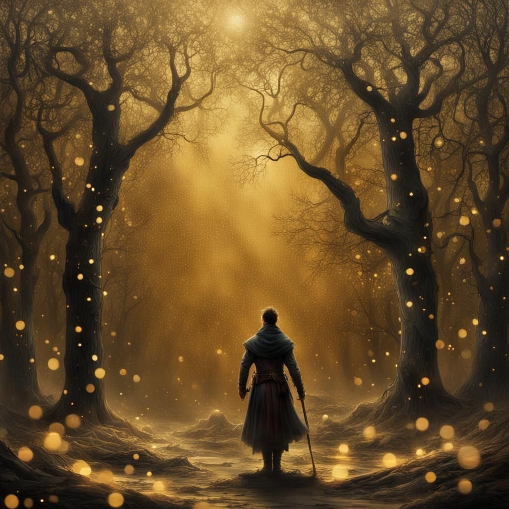 Symbolic Depiction of Inner Strength and Renewal