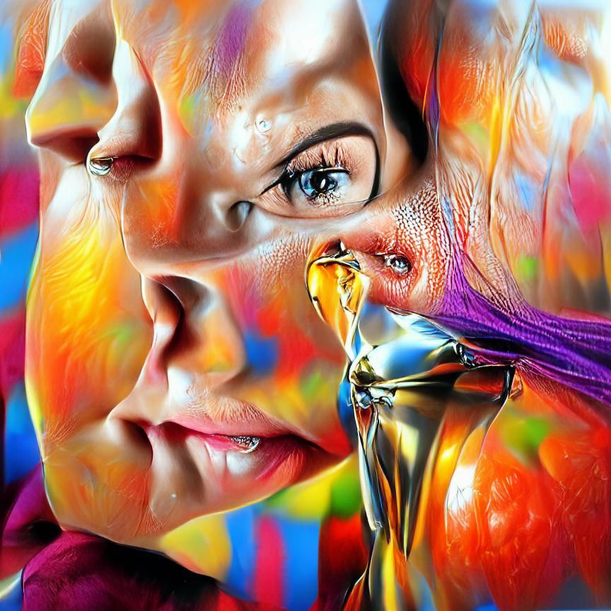 Serene Sunset Lake Reflection