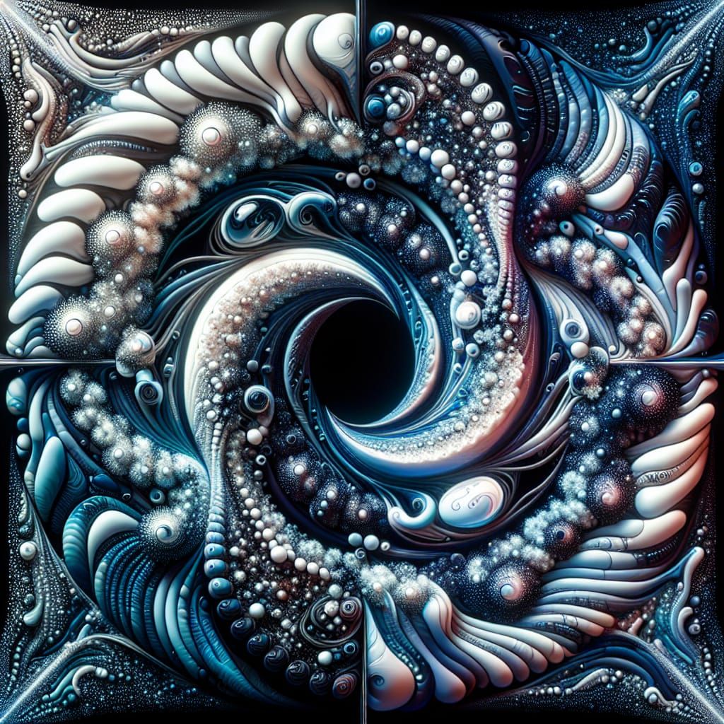 Morph White, Black & Azure Of All the Things it Could Be it Really Isn't