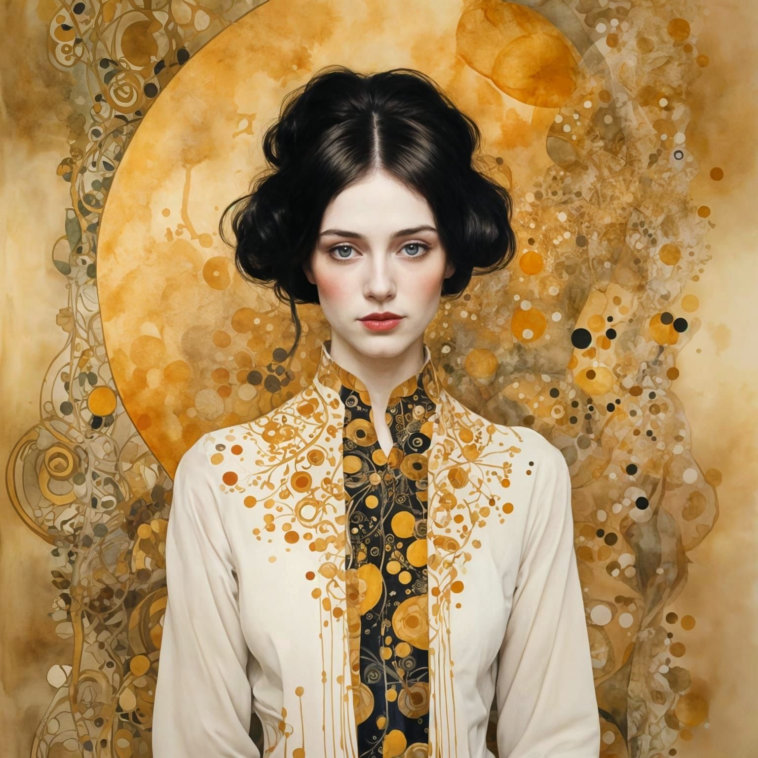 Ethereal Whimsy in Watercolor Perfection