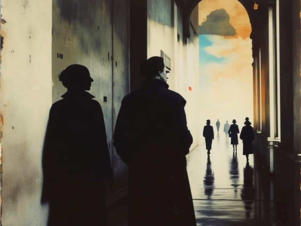 Autochrome Fashion Photography: People on City Streets