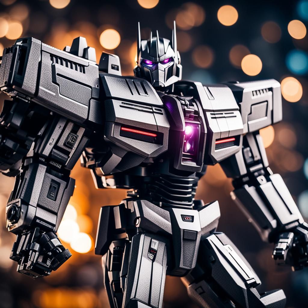Megatron in Sharp Focus, Professional Photography