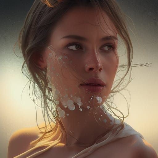 Hyperrealistic Re-L Mayer Portrait in Artgerm Style