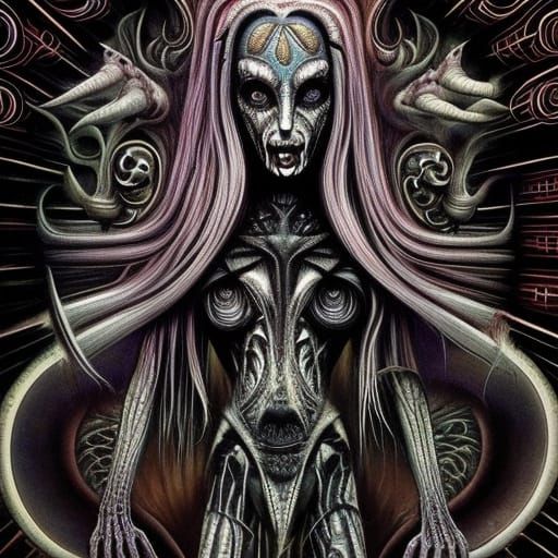 Dark Horror Monsters: Urban Legends in Vivid Inks