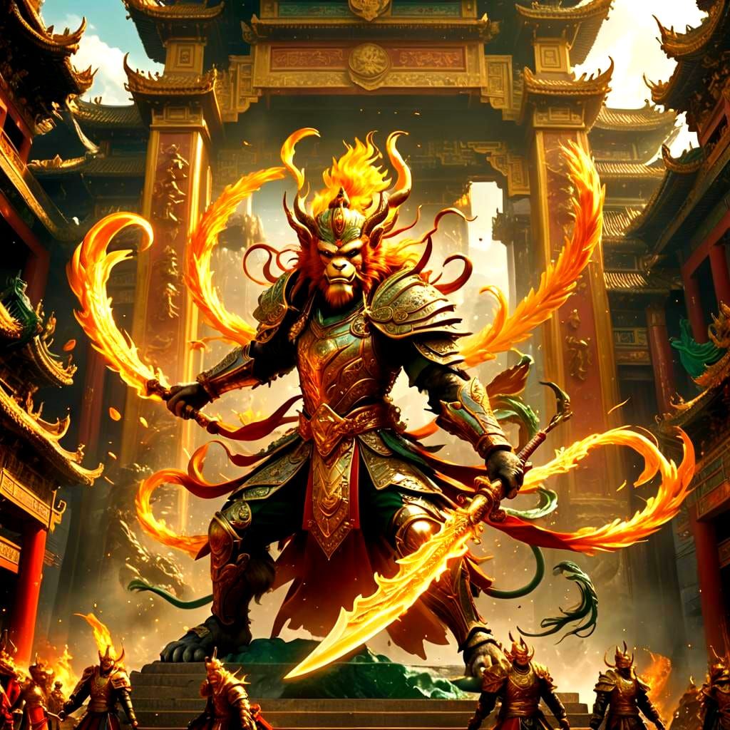 Sun Wukong Whipping Session