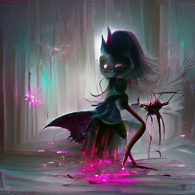 Sinister Evil Fairy Digital Art