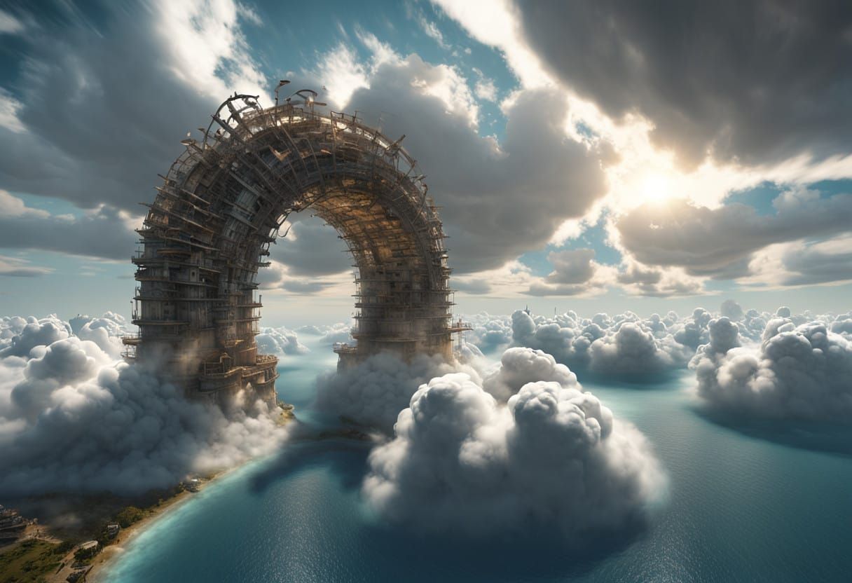 World Walker: Interplanetary Jump Point (speculative) built by a Ego Maniacal Richest Guy in the World. He'll be the fir...