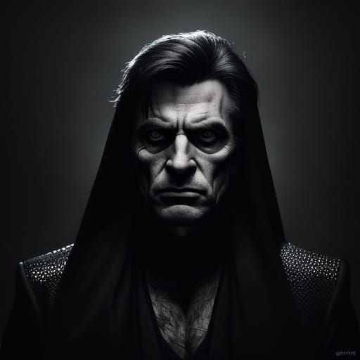 Moody Portrait of Dieter in Cinematic Style