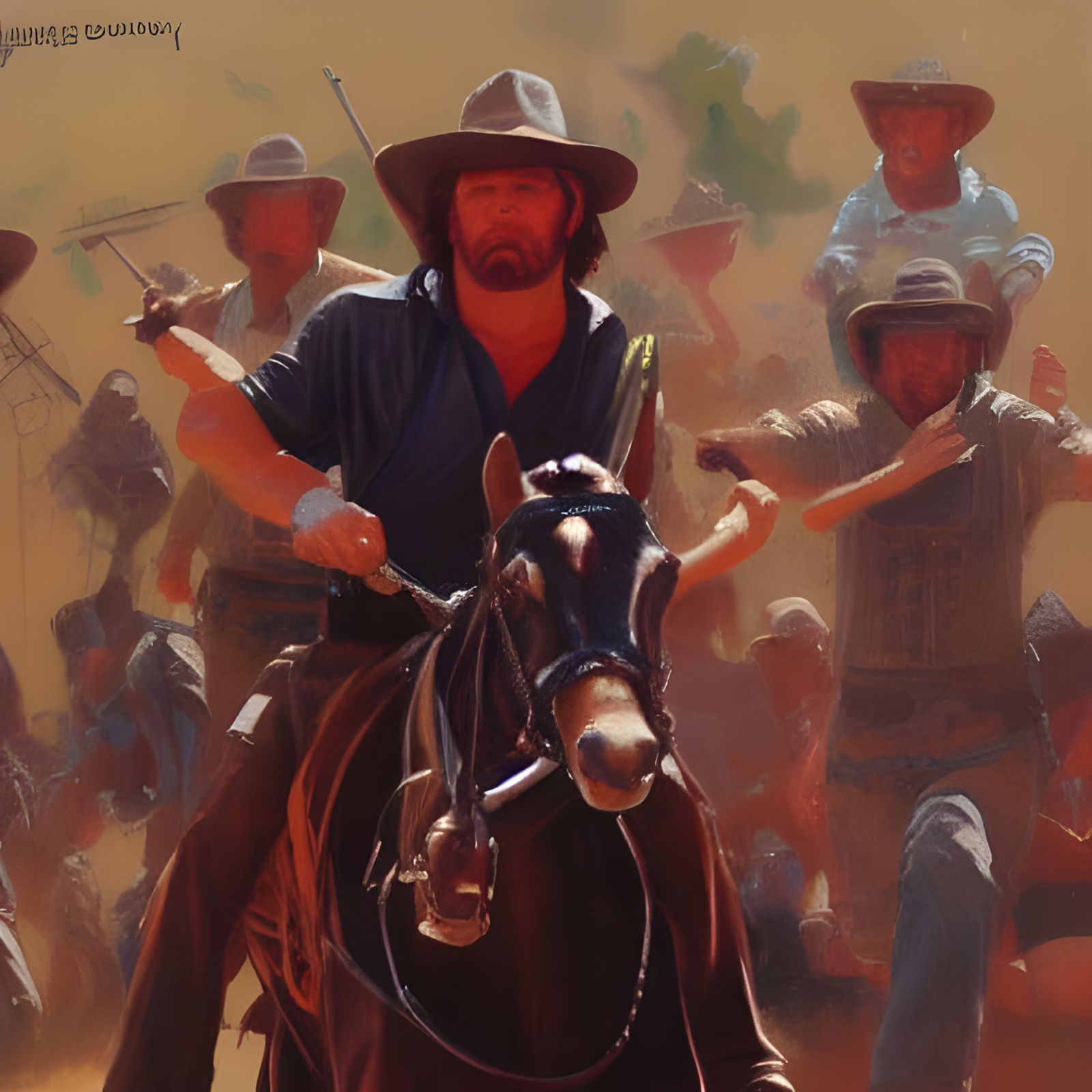 Oil Painting Inspired by James Gurney