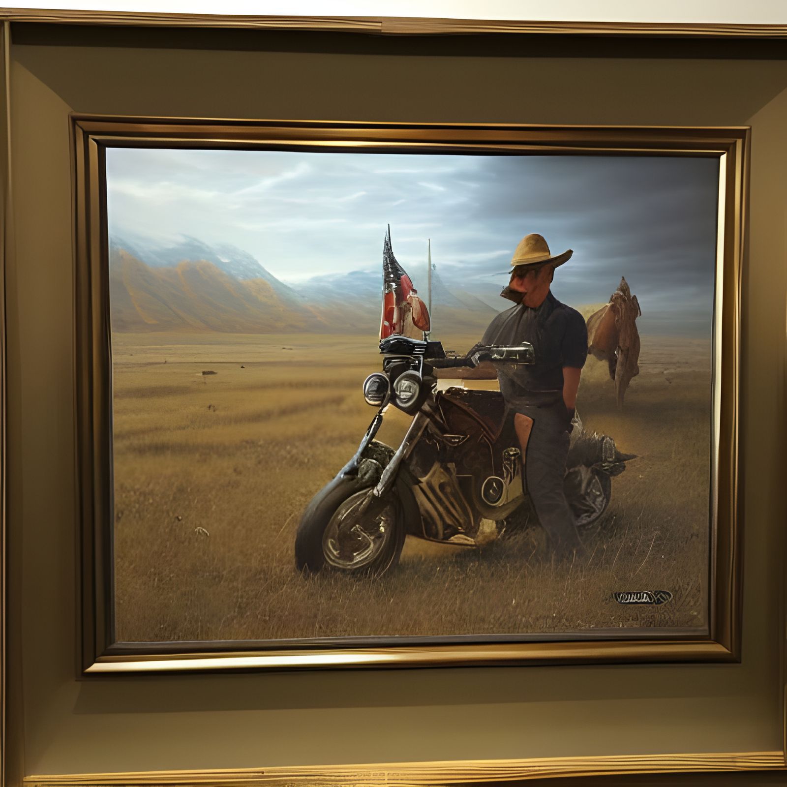 Introspective Oil Painting by James Gurney