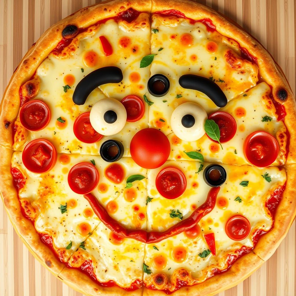 pizza face