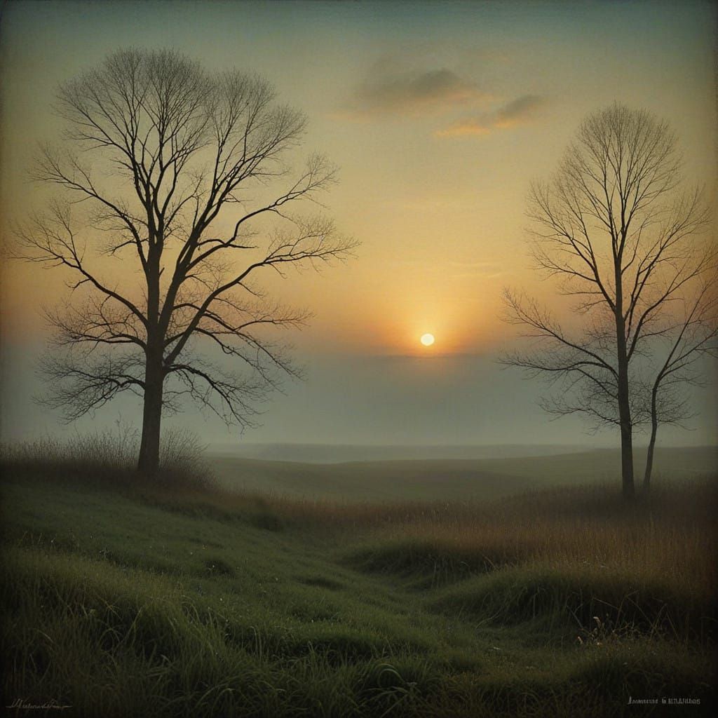 Surreal Nighttime Awakening Reveals Dawn's Promise