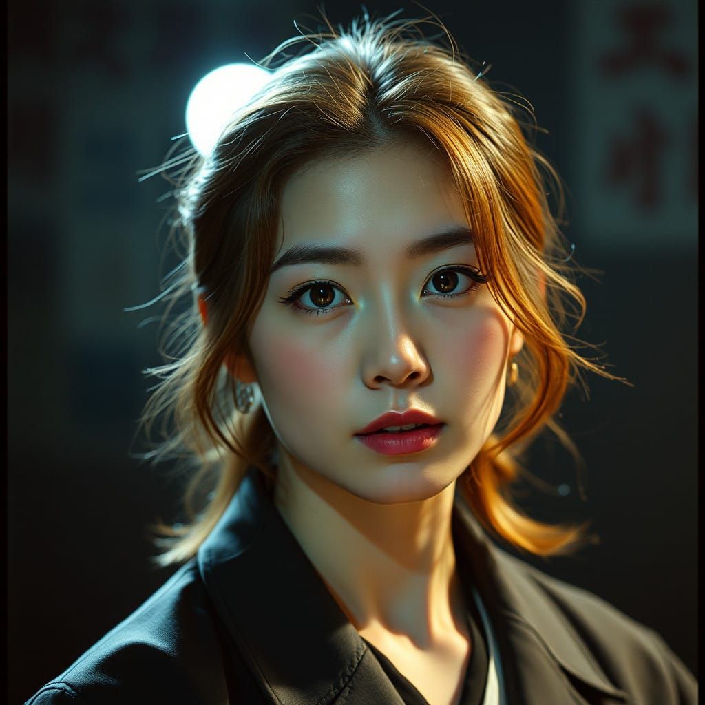 Ethereal Japanese Beauty Shines with Vibrant Hues in Cinemat...