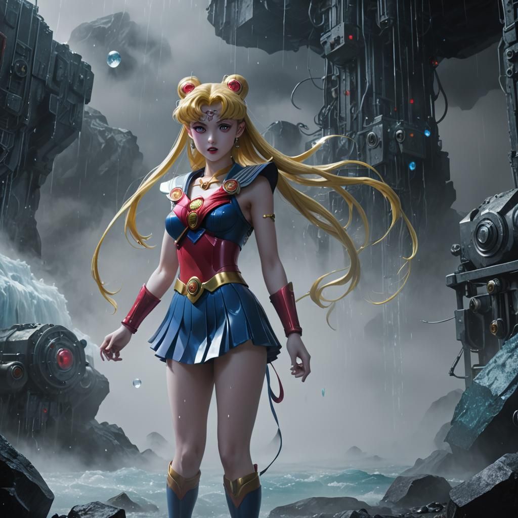 Sailor Moon Trapped in Misty Mountain Stronghold