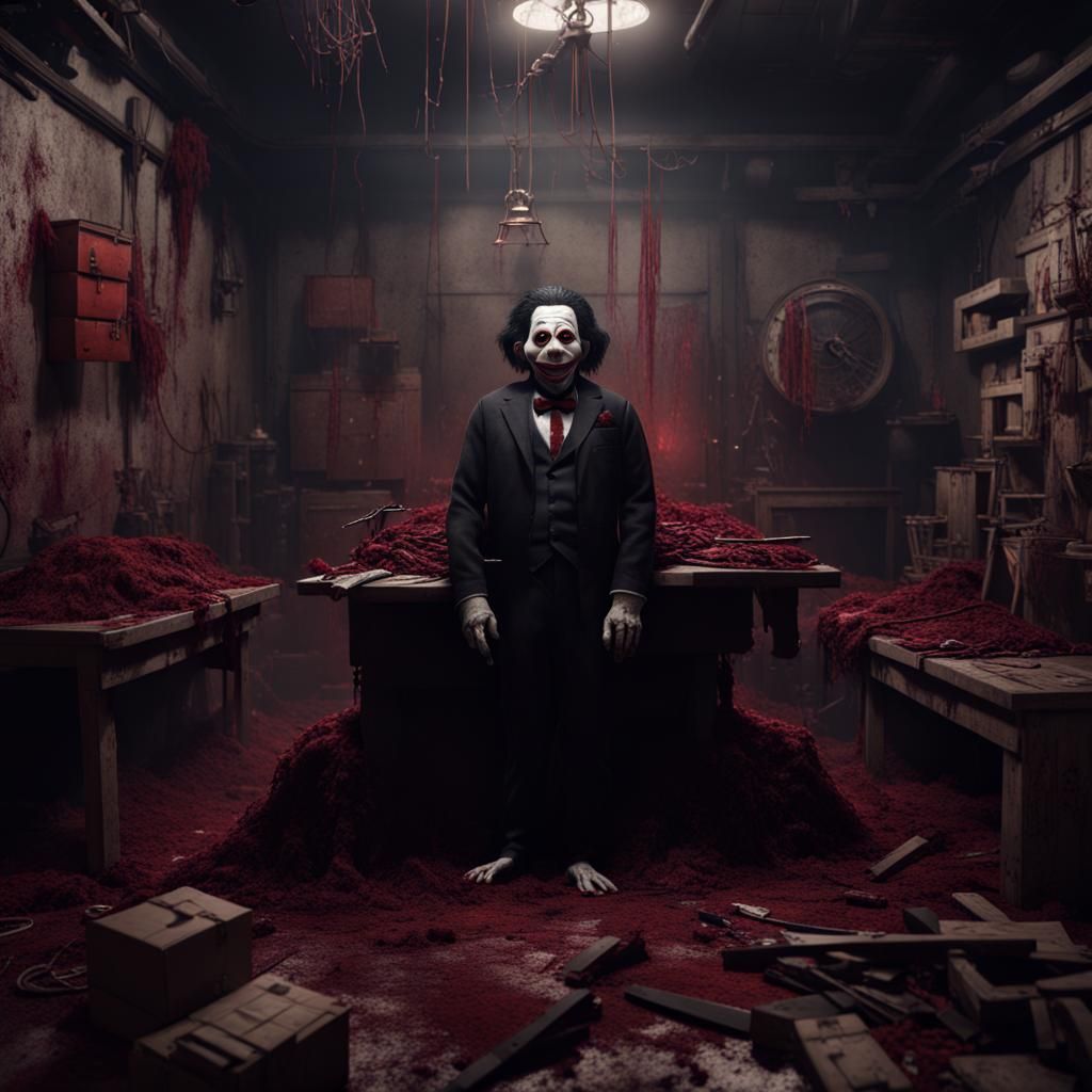 Billy Puppet in Deadly Traps: Artstation Fantasy Art