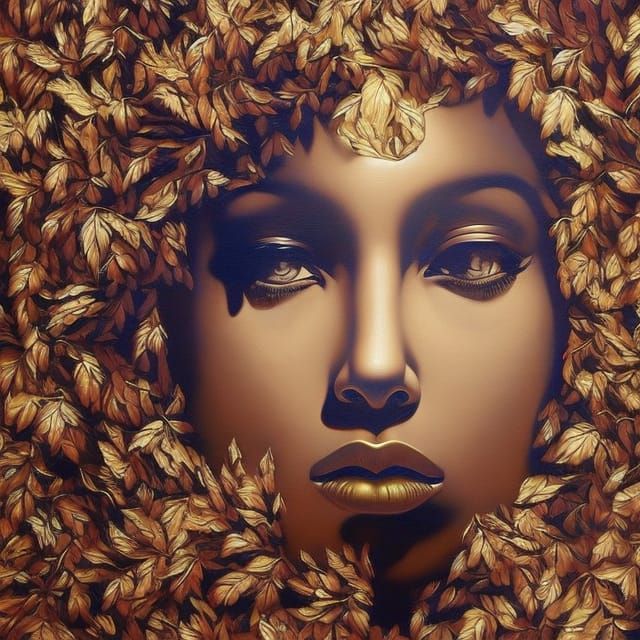 Surreal Portrait of Politician in Symbolist Style