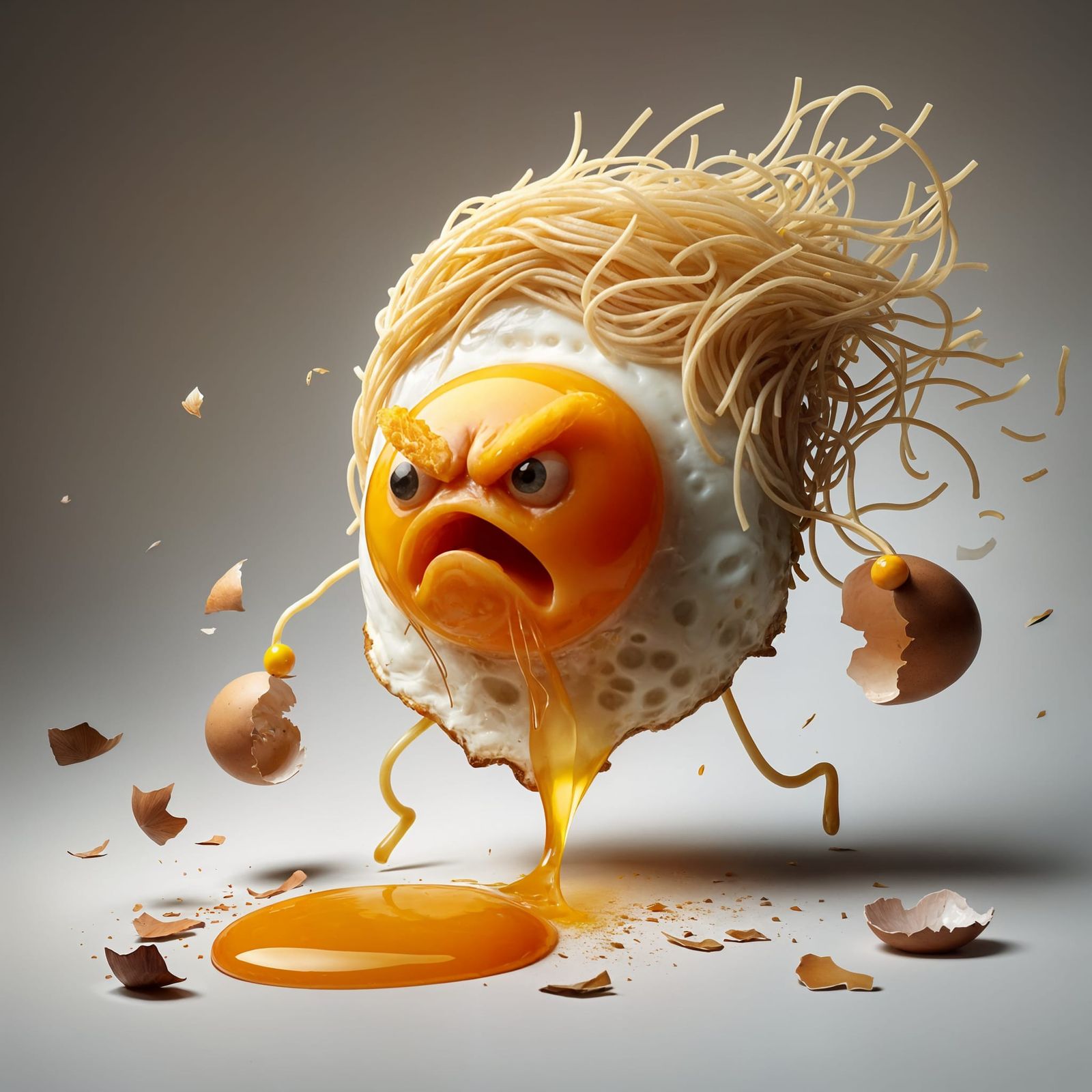 Angry Fried Egg