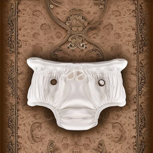 Ornate Lattice Ironwork Diaper: An AI Rendition