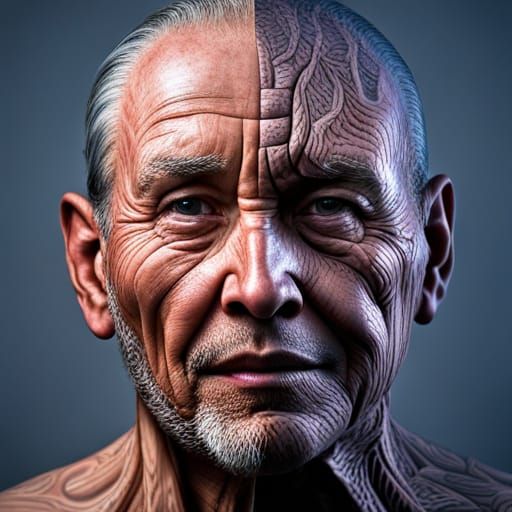 Morphing Humanoid Faces in Hyperrealistic Style