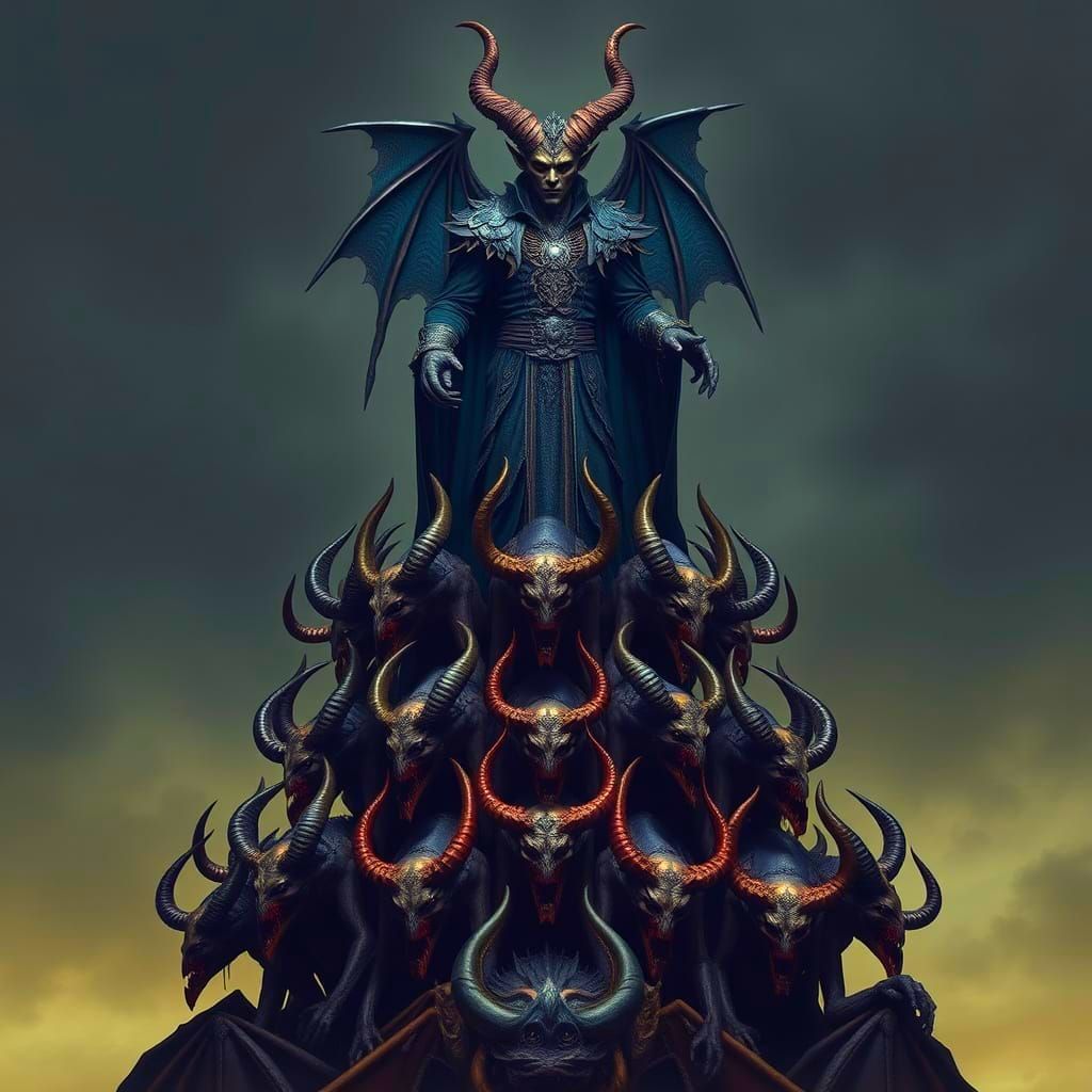 The Devil Atop a Demon Pyramid