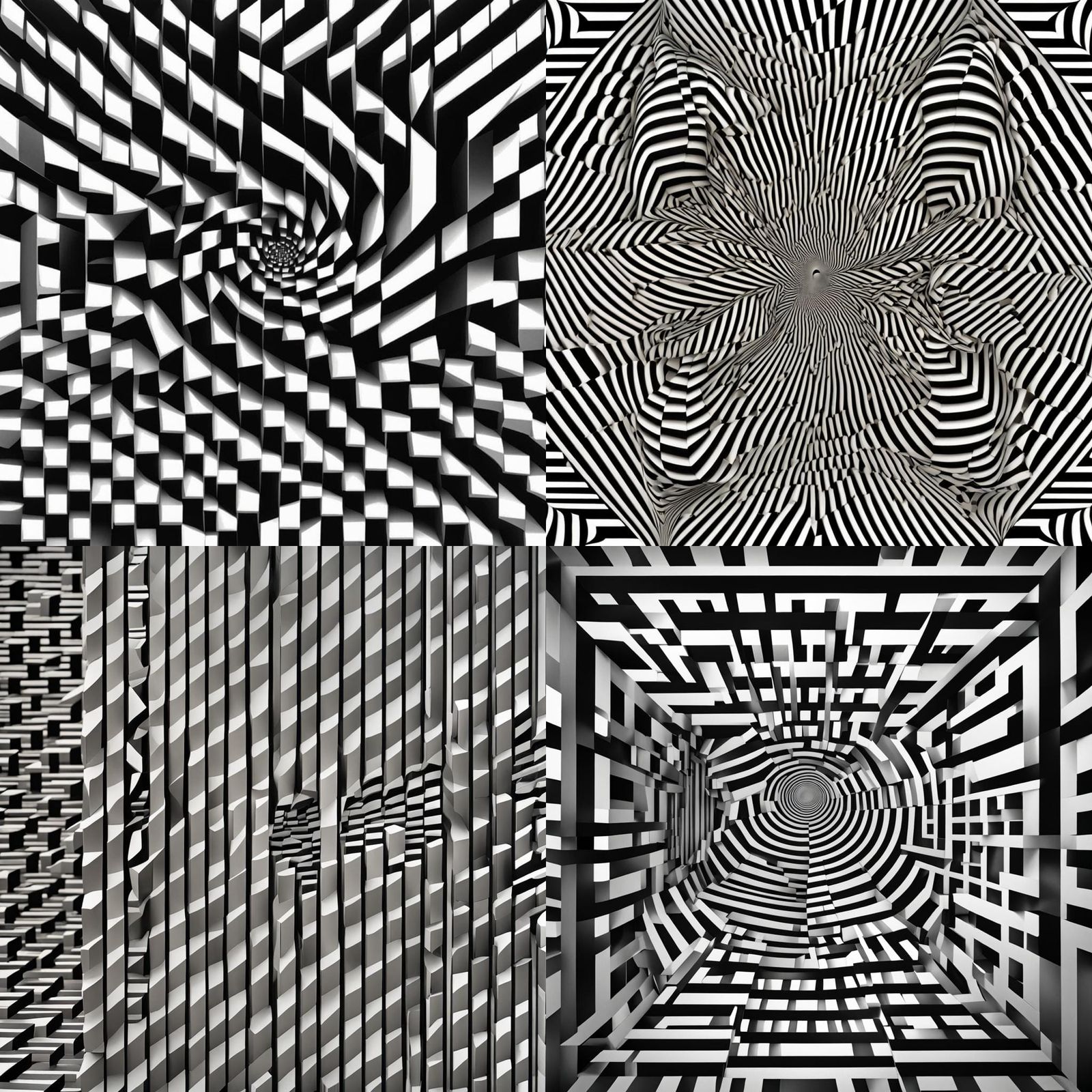 Intriguing Optical Illusion Art