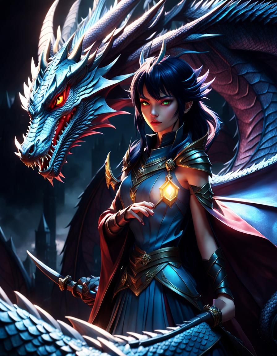 Anime Dragon Princess