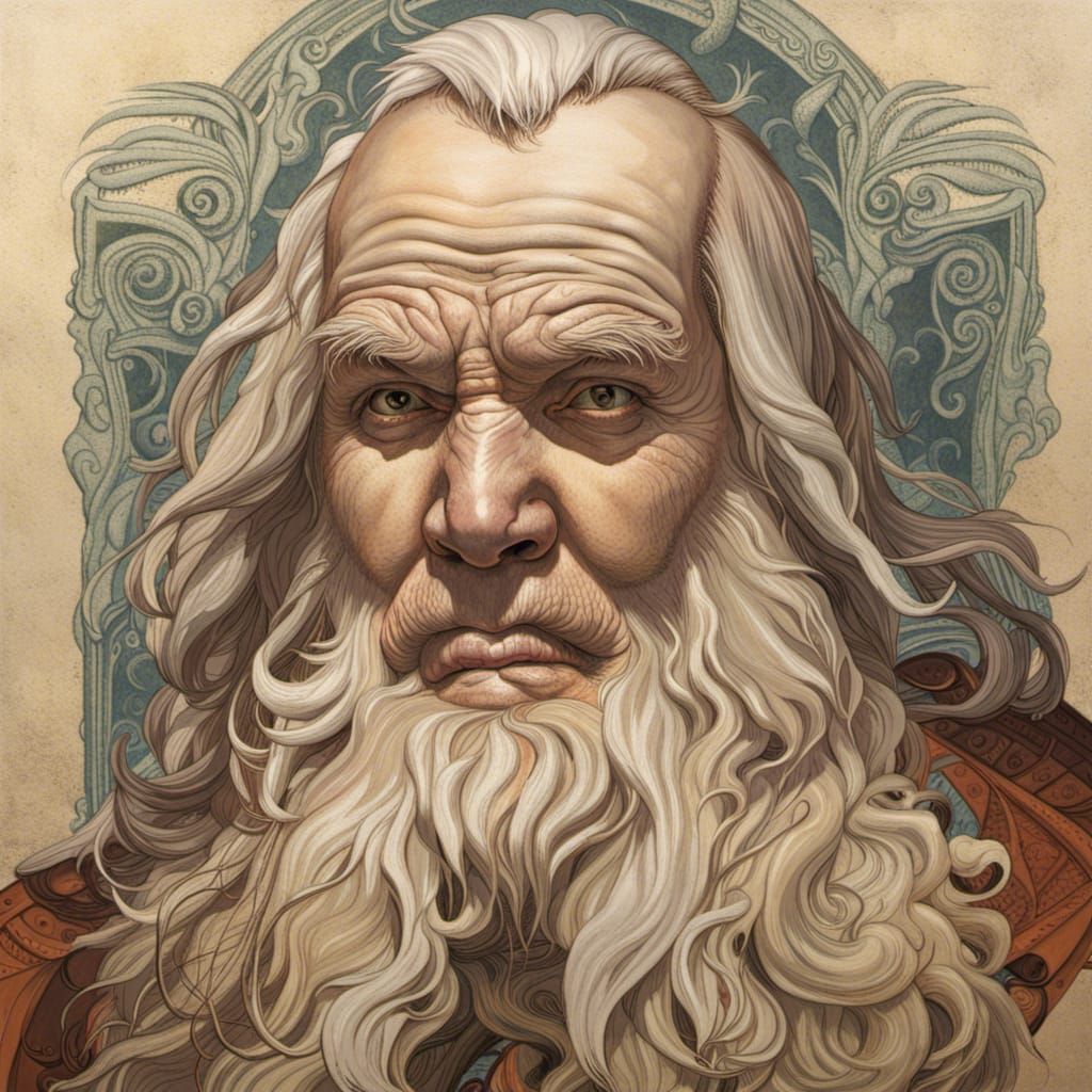 Hyperrealistic Scrimshaw Study in Splash Art Style