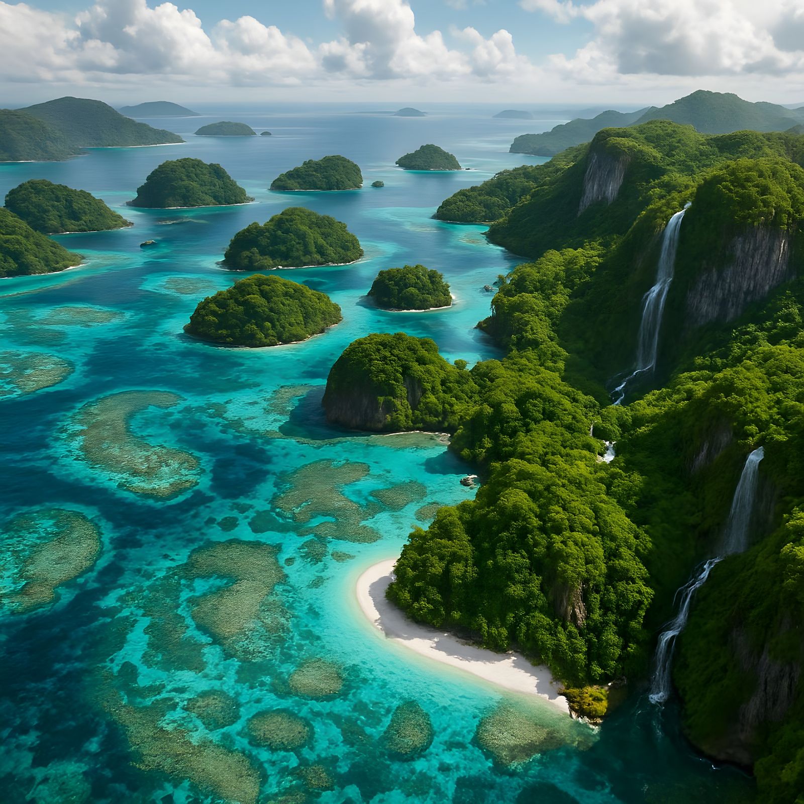 Emerald Islands: Pristine Archipelago in Turquoise Waters