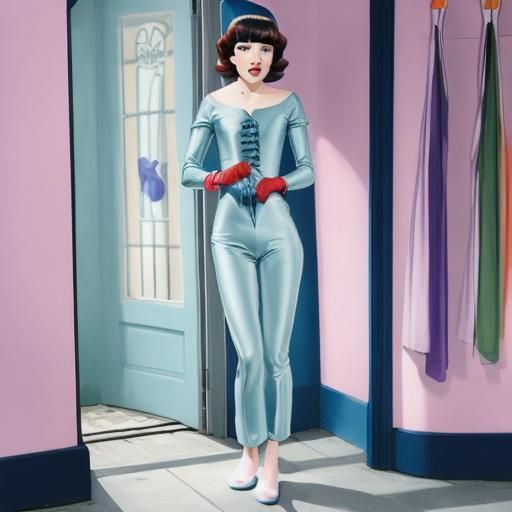 Colorful Abstract Inspired by Man Ray's Style