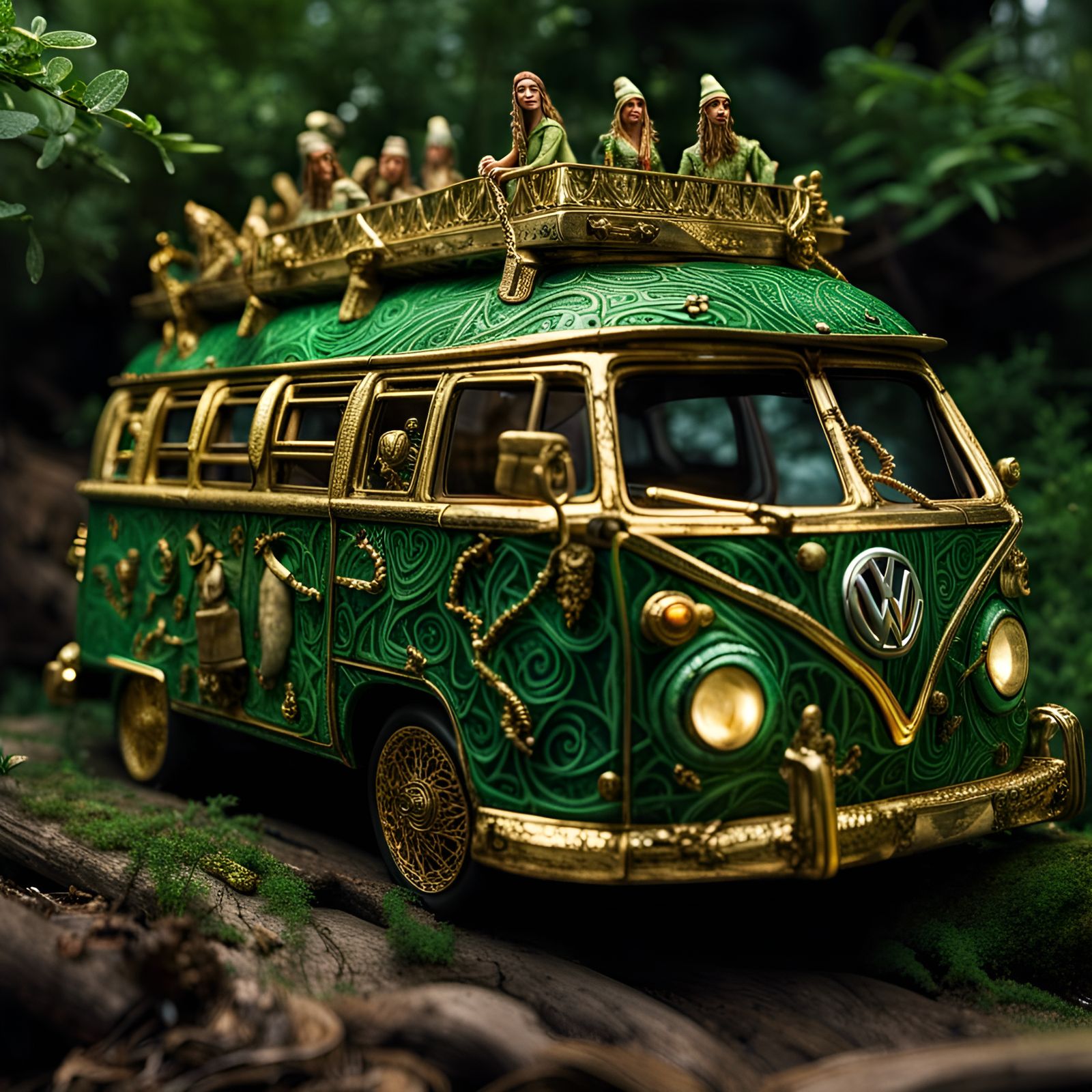 Camellia's Svartalf Elves Camper Van, Masterplayer